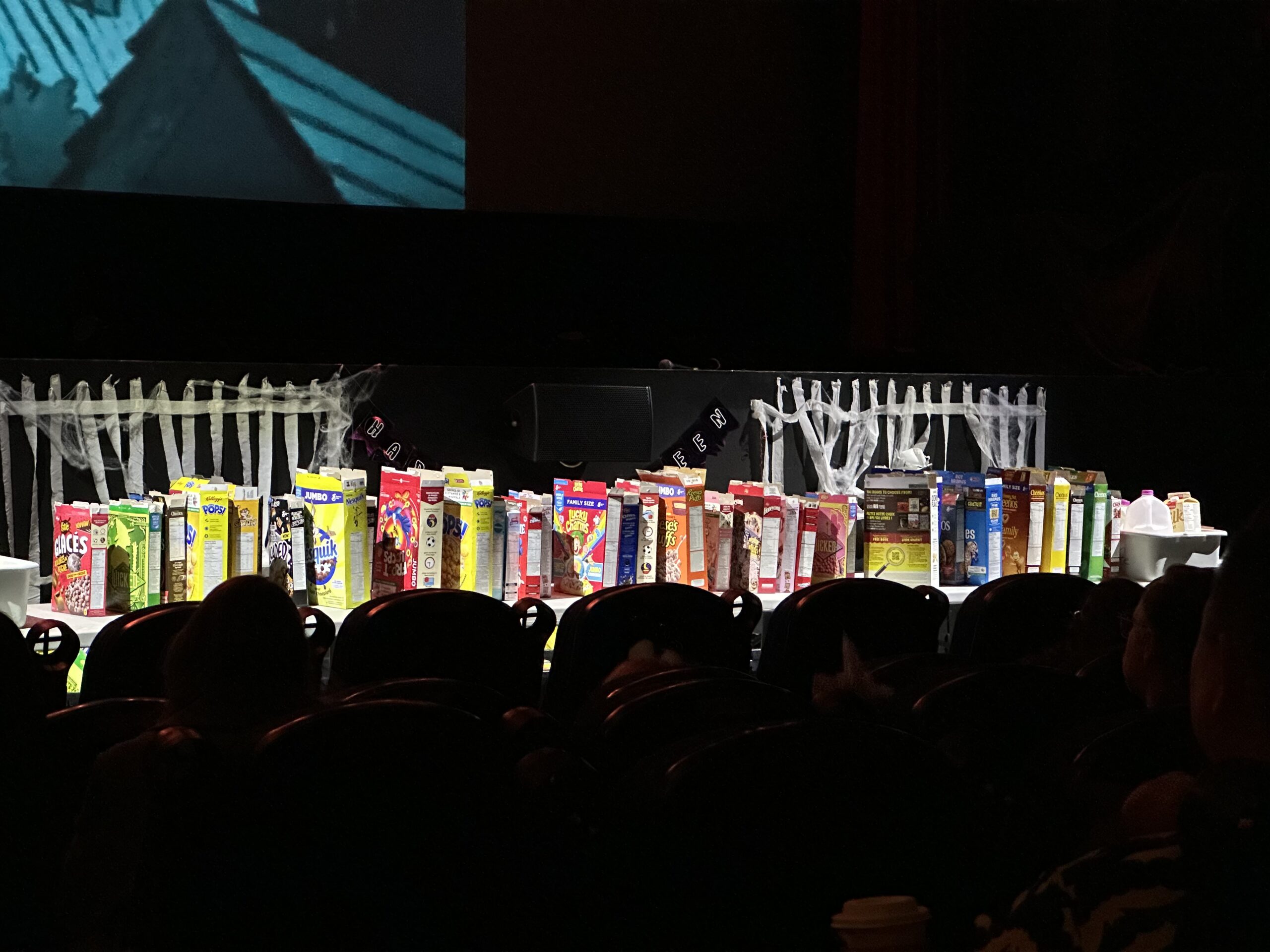 Front of house cereal table