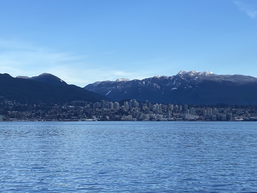 North Vancouver as seen from Trade and Convention Centre